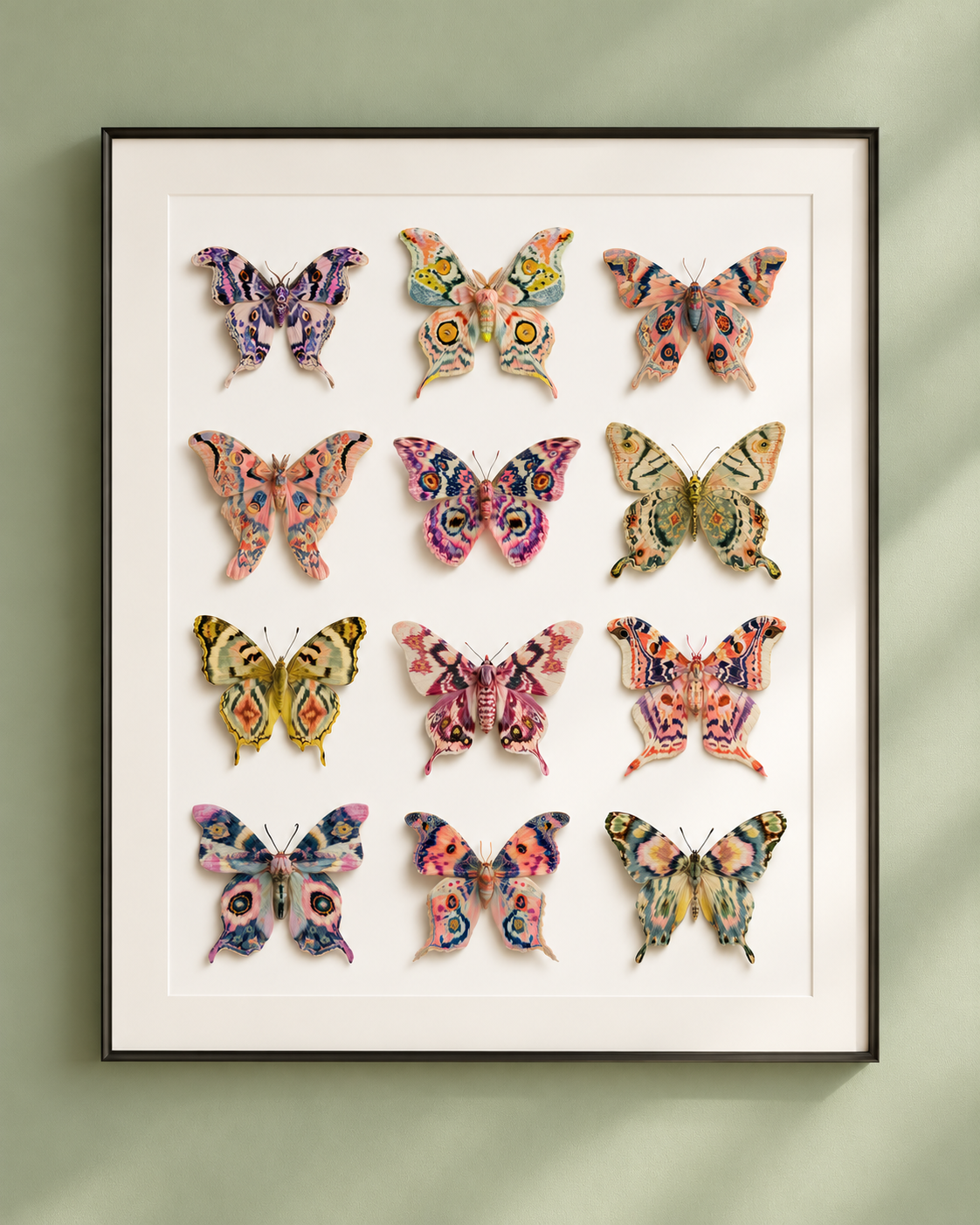 Charlie Moon Art - Night Butterflies Framed (2).png