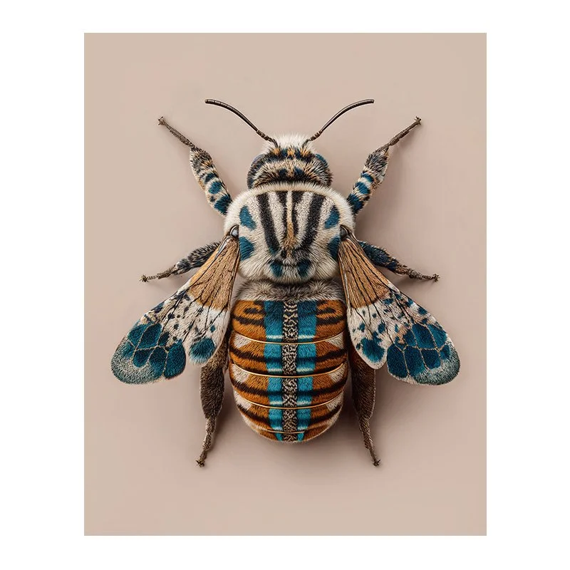 Fine Art Print - Little Heroes 'The Indigenous Humble Bee'