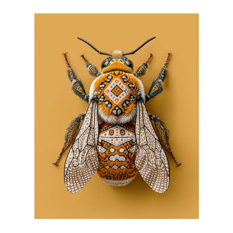 Fine Art Print - Little Heroes 'Humble Bee Saffron'