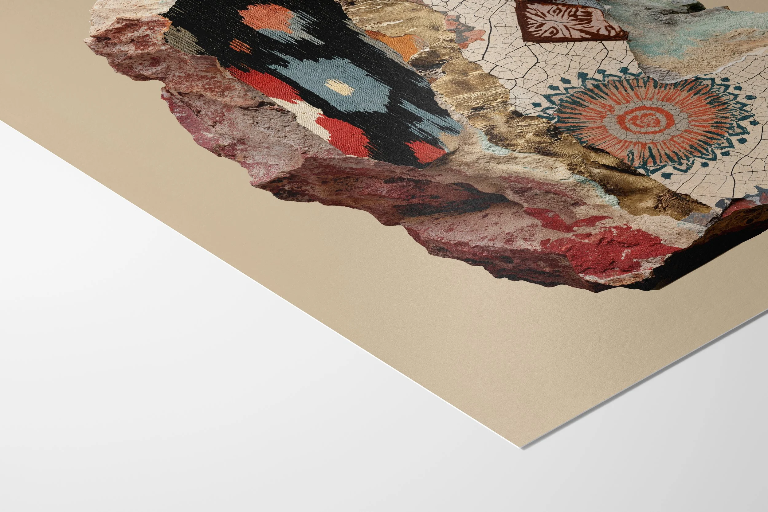 The Rock - fine art print - charlie moon - detail.jpg