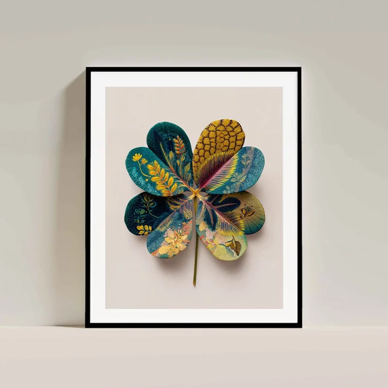 Charlie Moon - Fine Art Print - Lucky Clover 2026 - Summer Series Front - 15 framed.jpg