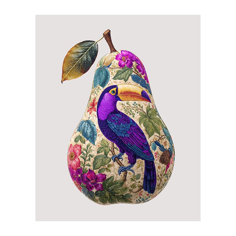 Fine Art Print - Flora Fruits 'Toucan'