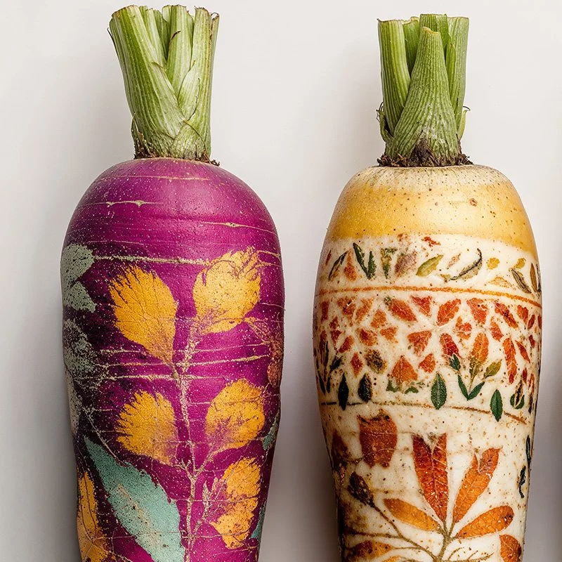 The Harvest Atelier - fine art print - charlie moon - Jacquard Carrots - close-up.jpg