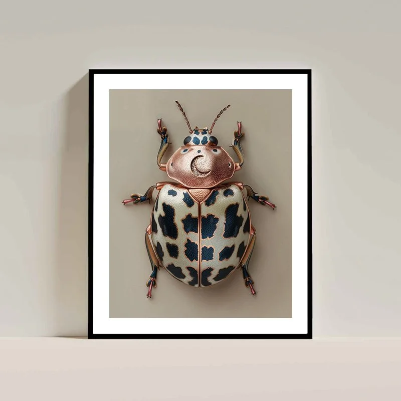 Wonderful Ladybug - fine art print - charlie moon 3a.jpg