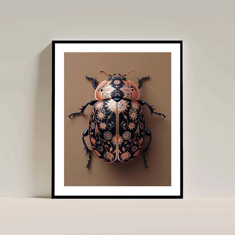 Wonderful Ladybug - fine art print - charlie moon 5a.jpg