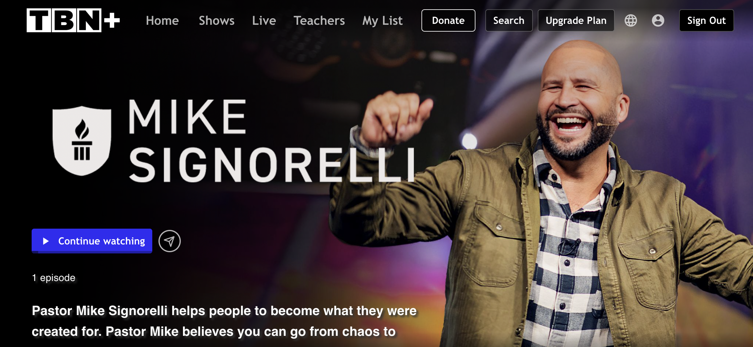 Mike Signorelli Launches New Weekly TBN Show: A Fresh Voice for Revival