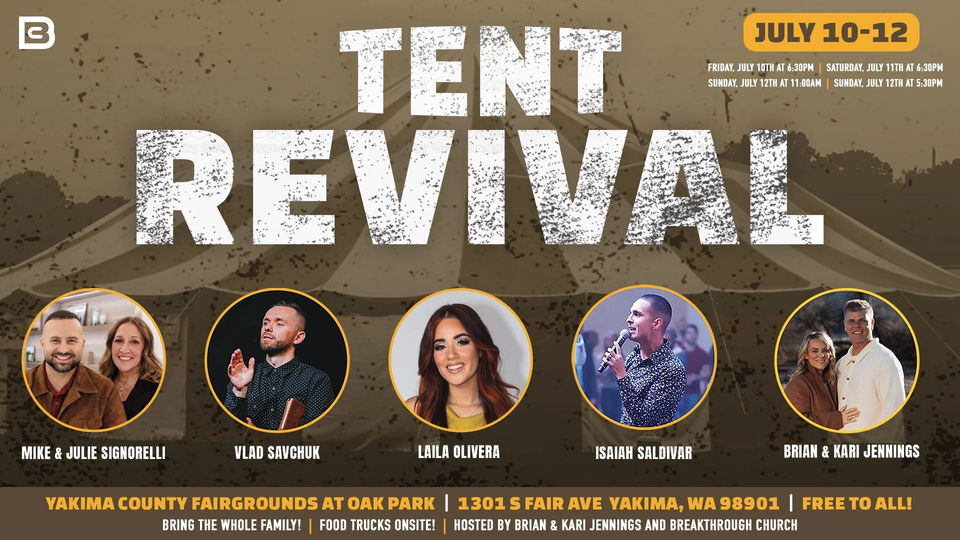 Summer Tent Revival | Yakima, WA