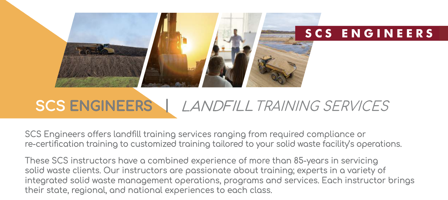 SCS 25-Hour Landfill Operator Training