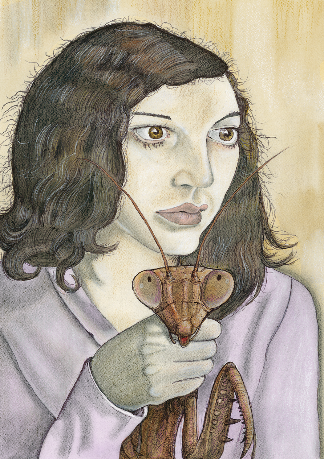 Girl with Mantis