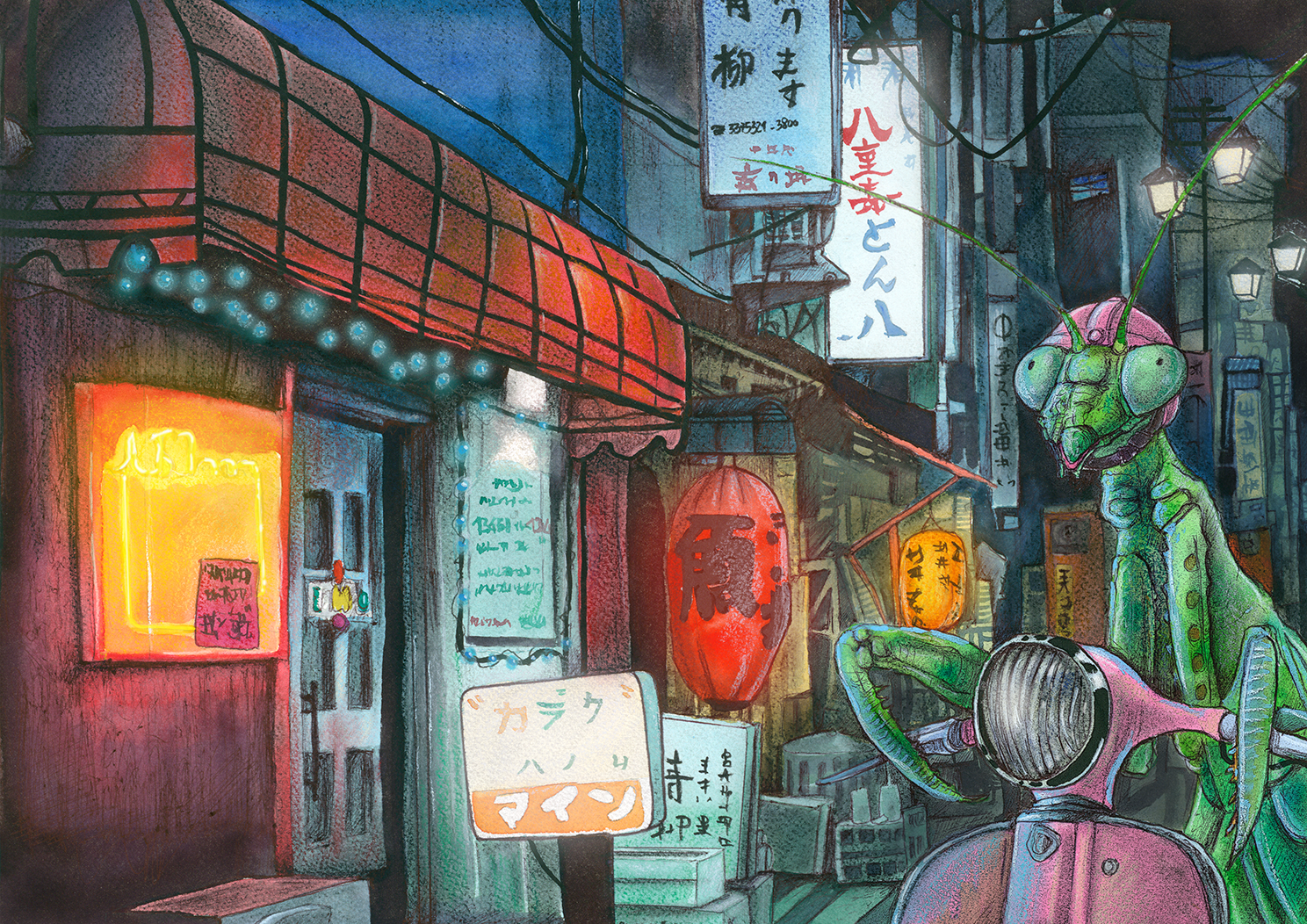 Scooter in Tokyo
