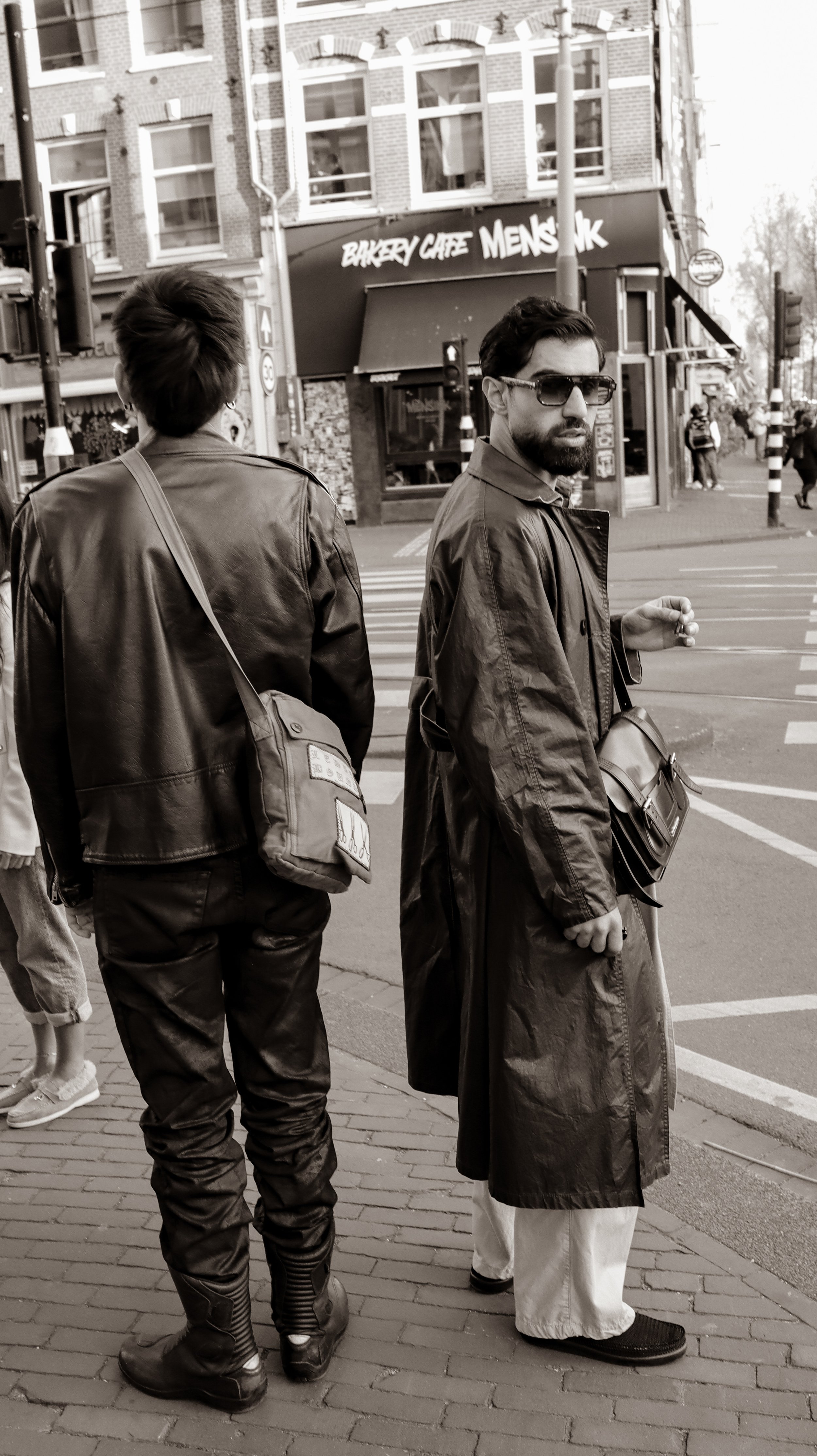 Vrienden in Amsterdam