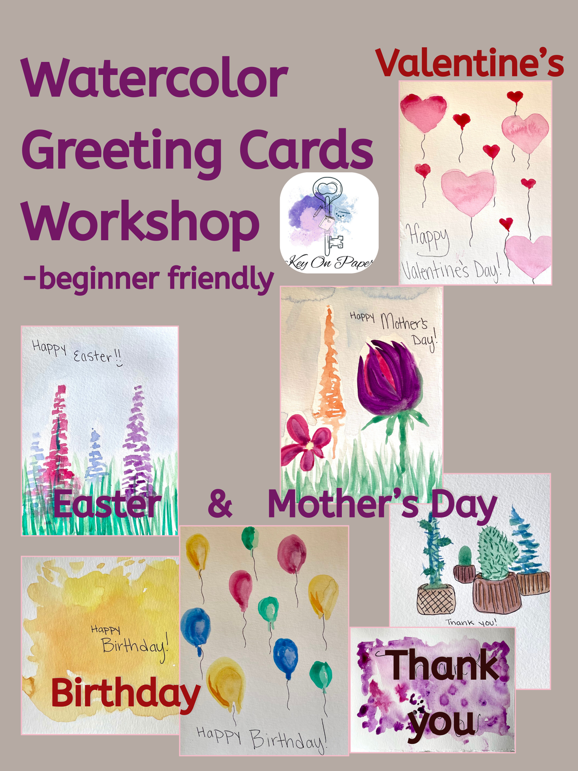 Greeting Card Watercolor