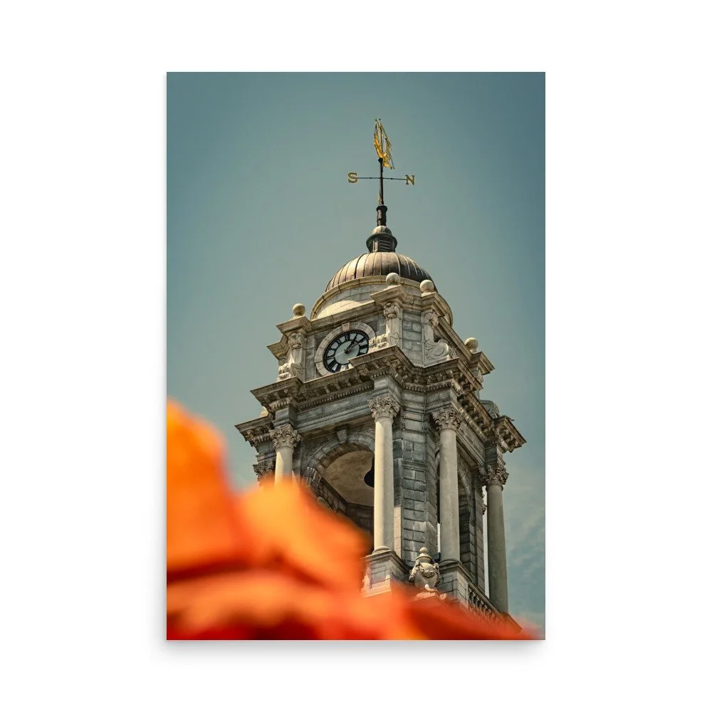 "The Timekeeper of Portland, Maine" Premium Luster Print