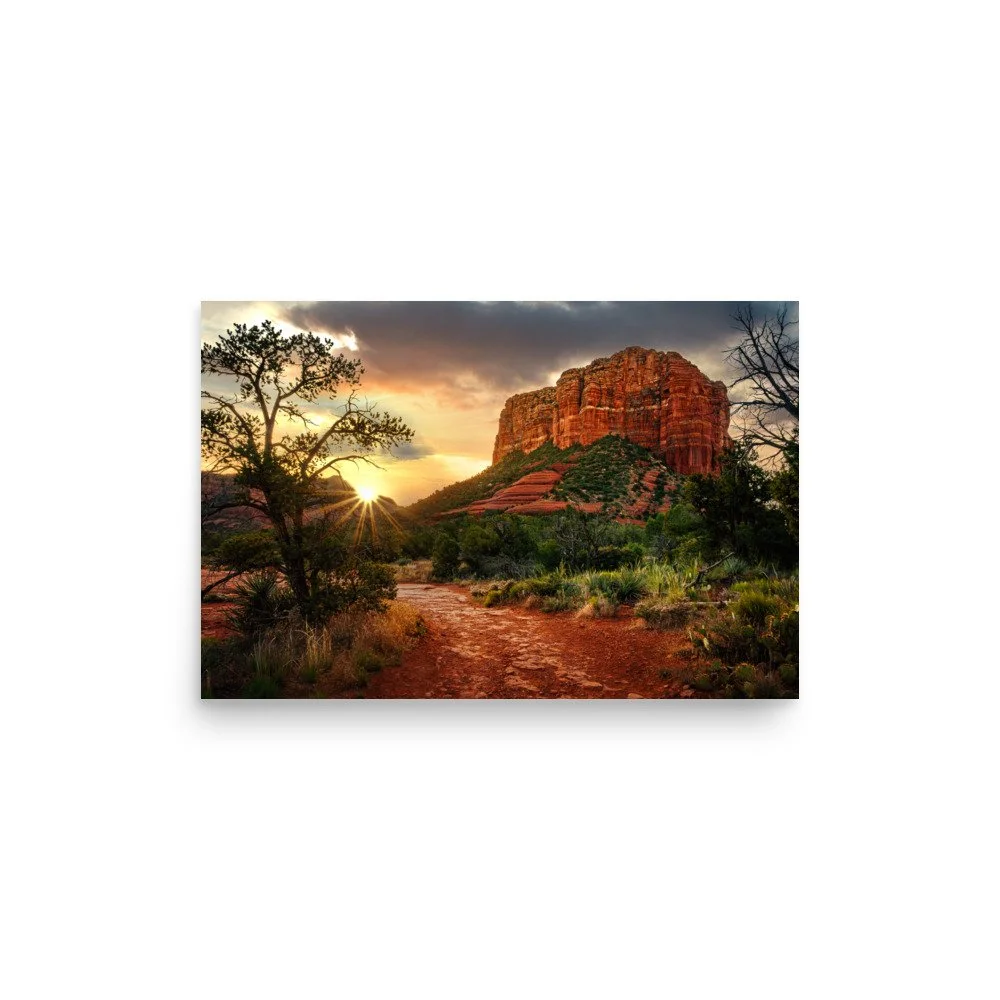 "Sedona Awakens" Premium Luster Print