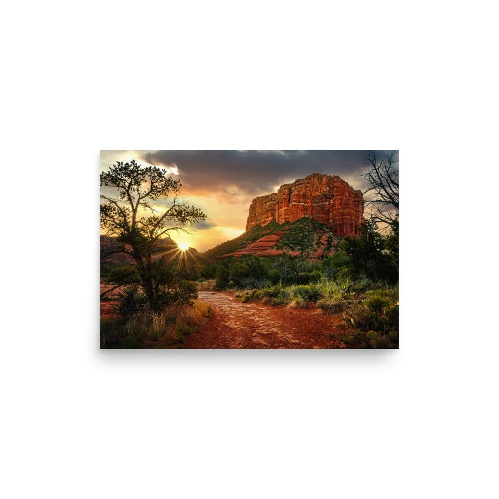 "Sedona Awakens" Enhanced Matte Print