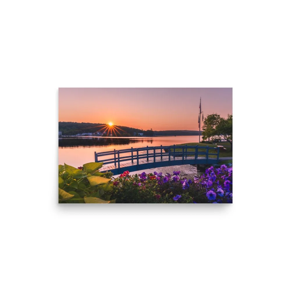 Light Over Meredith Bay | Enhanced Matte Print