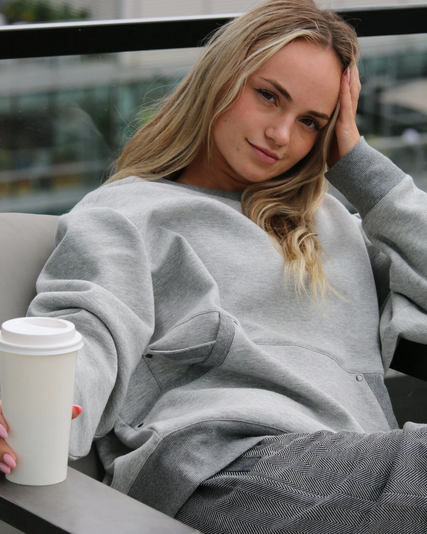 Our Social Pullover in a cotton blend double knit pique for &hellip; Comfort Beyond Identity... #comfortbeyondidentity #livebeyondlabels#authenticcomfort#comfortwithpurpose #beyouincomfort#embracecomfort#feelgoodfashion#creativecommunity