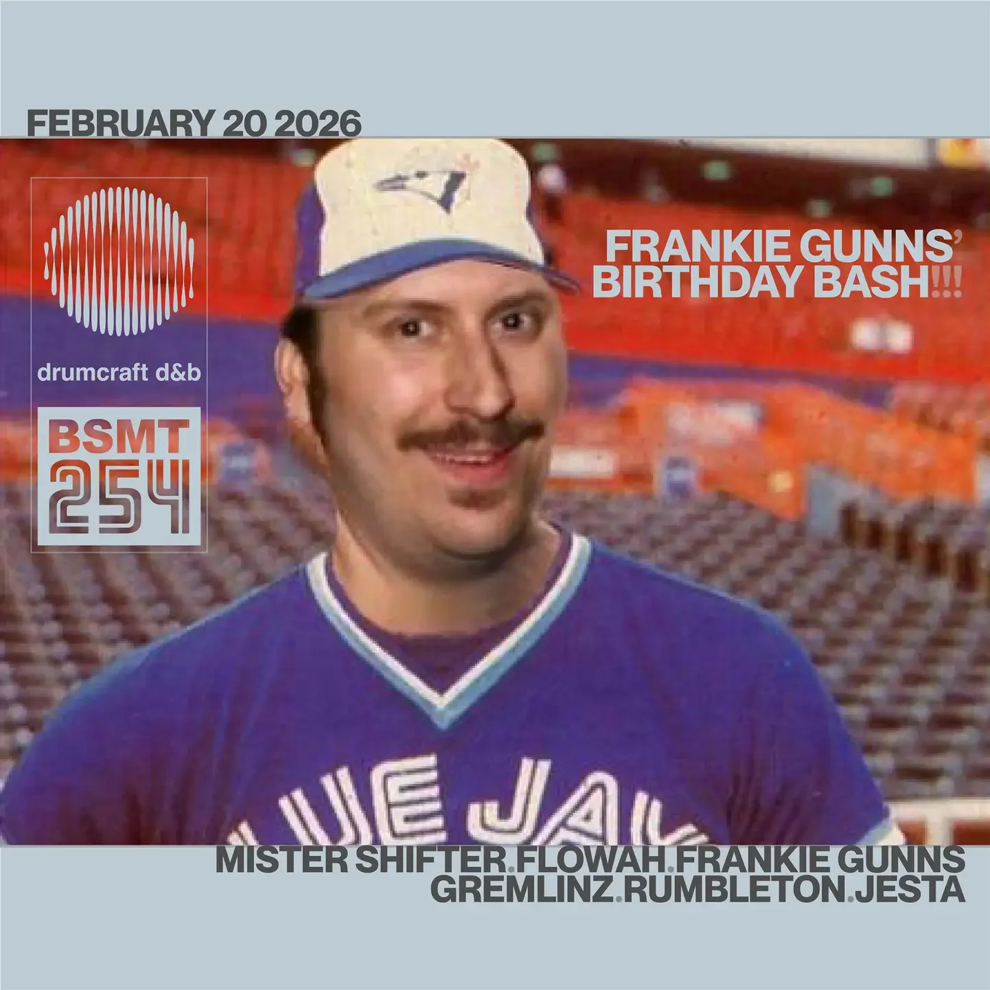 Drumcraft - Frankie Gunns' Birthday with special guests: Mister Shifter & Flowah