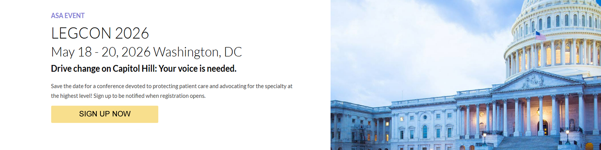 ASA LEGCON banner.