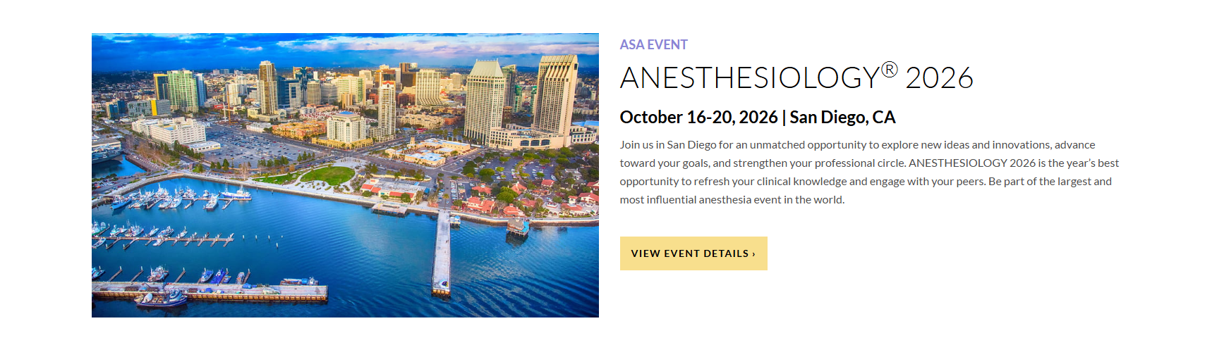 ASA Annual Meeting banner