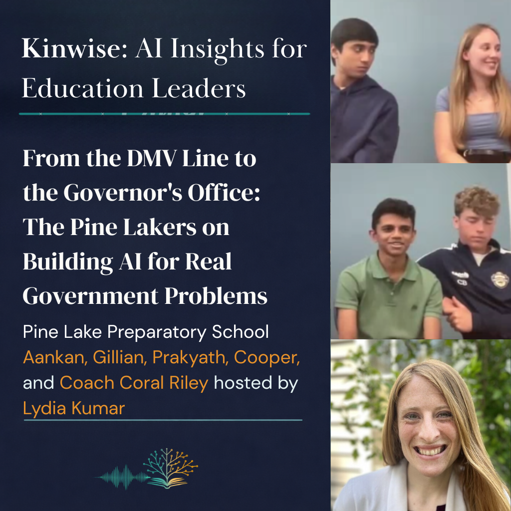 From the DMV Line to the Governor's Office: The Pine Lakers on Building AI for Real Government Problems