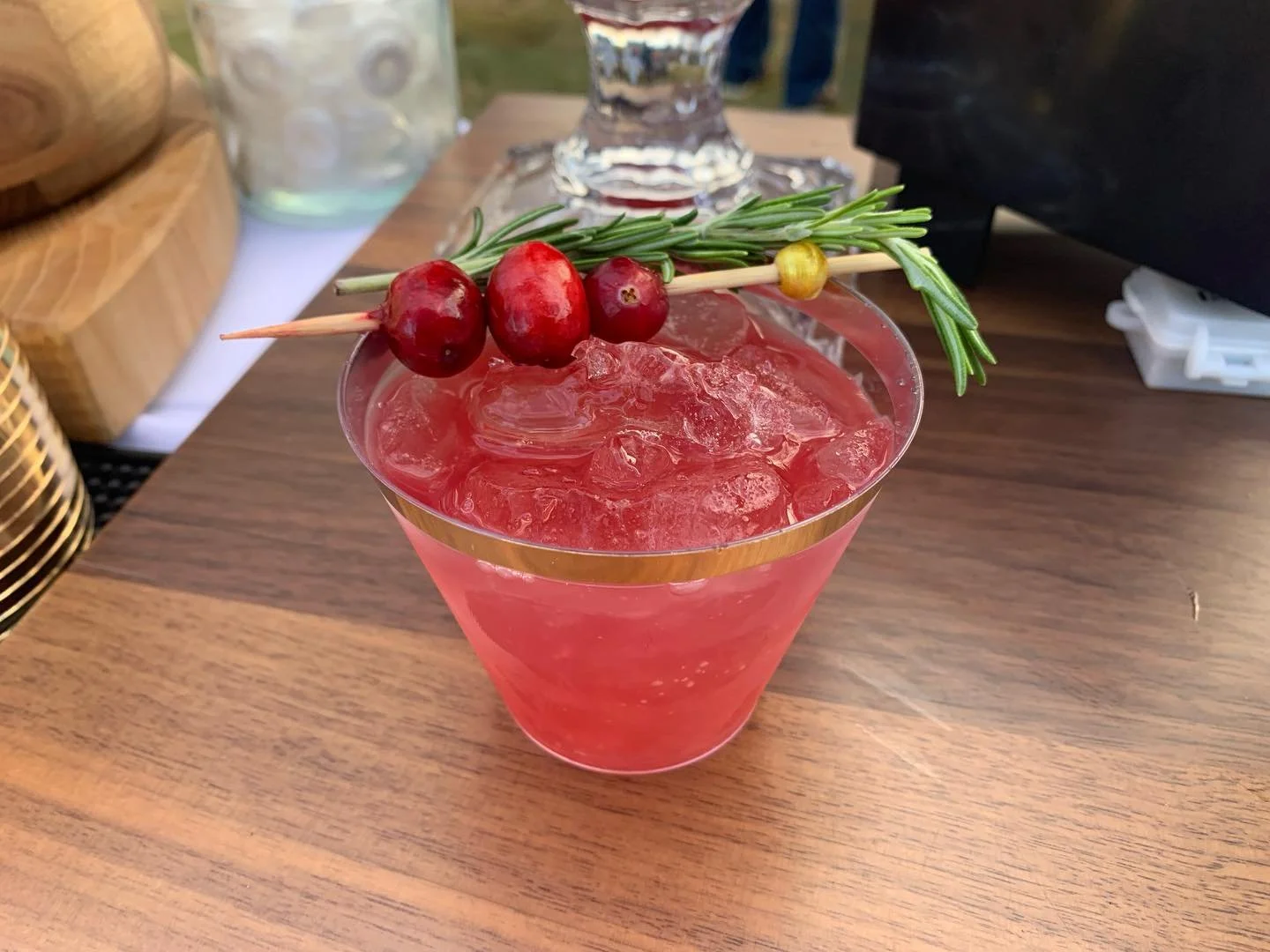 My favorite part of mobile bartending is customizing private parties to what my client wants, making sure we go over every detail ahead of time. From fresh garnish on the signature drinks, to providing tasty home made non alcoholic drinks for our non