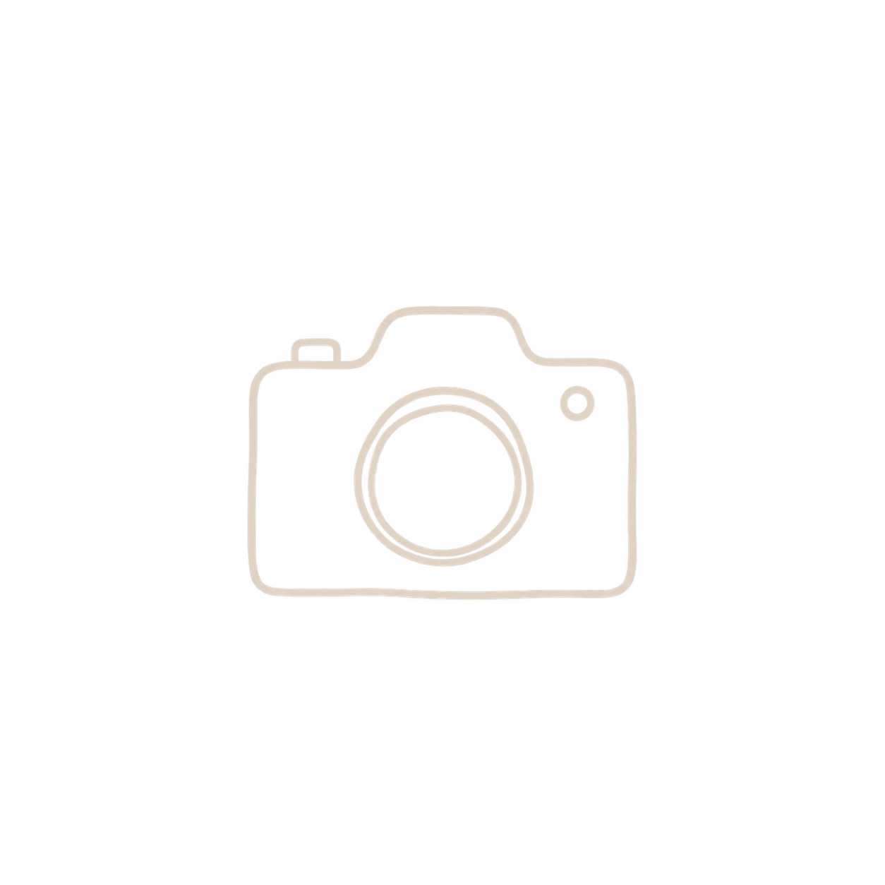 Outline drawing of a camera.