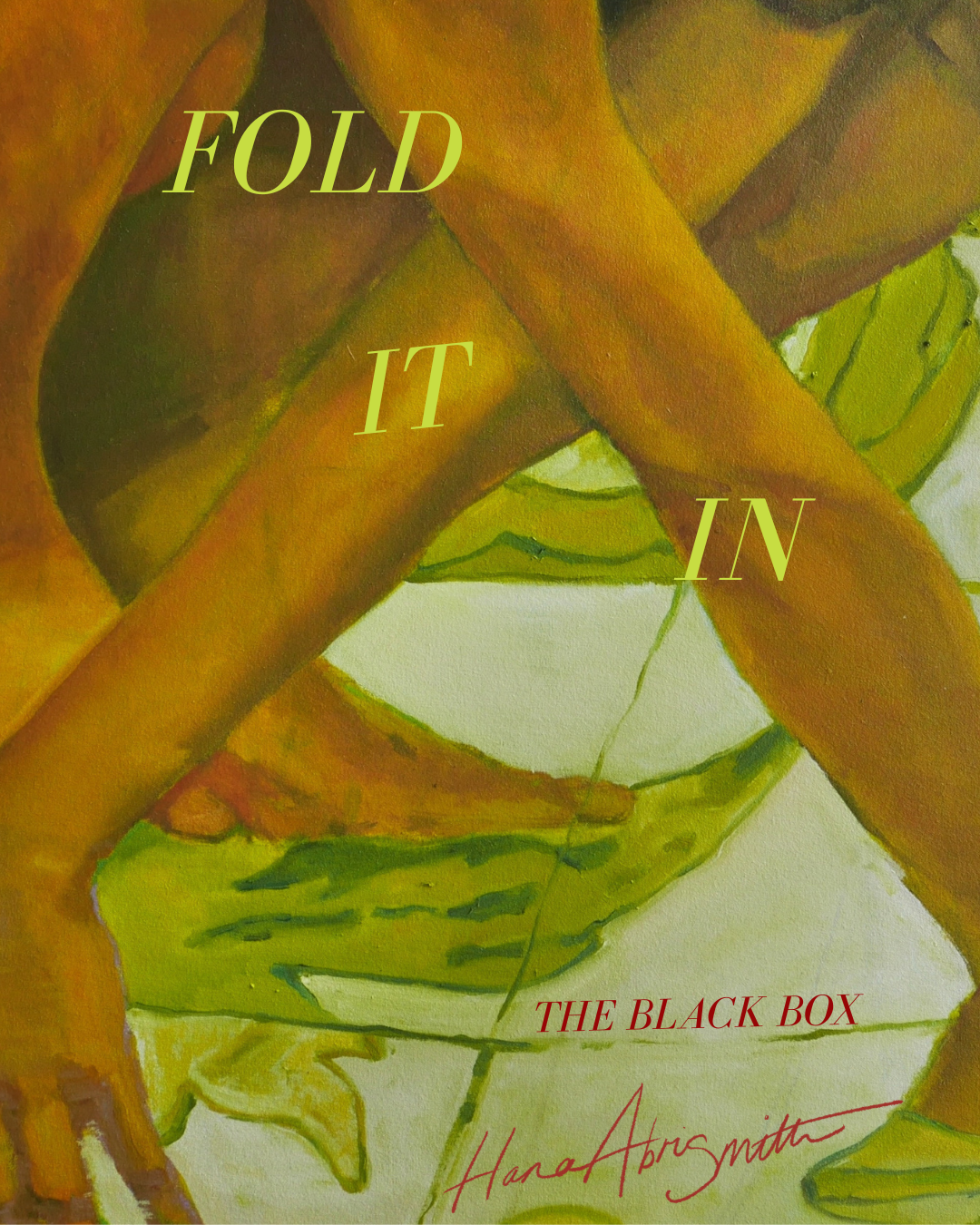 'Fold It In, Solo Exhibition, The Black Box, Belfast Fleadh, 2026