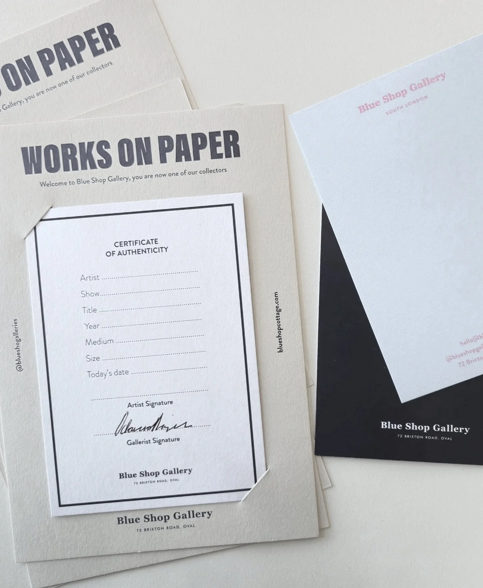 'Works on Paper 7', Blue Shop Gallery, 2025