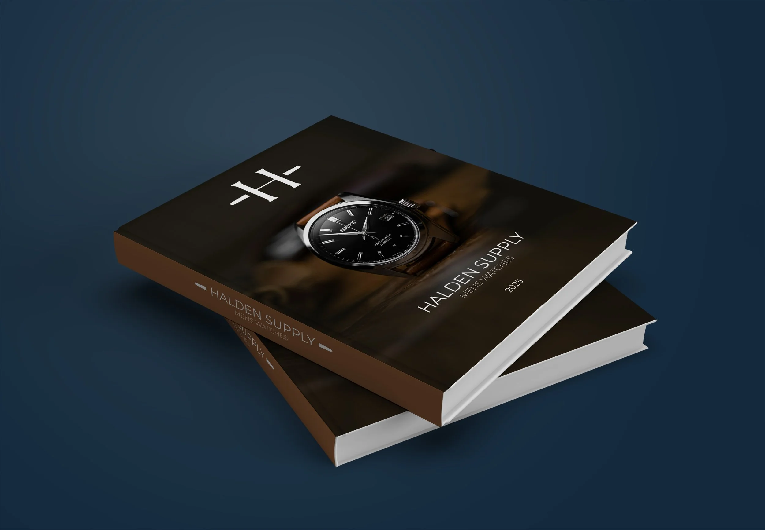 Halden Supply Logo + Catalog Cover Design
