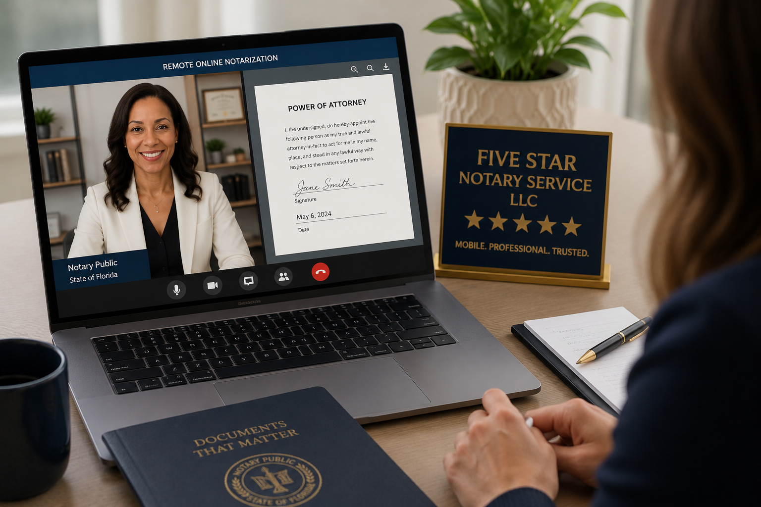 Remote Online Notarization (RON): Is It Safe and Legal in Florida?