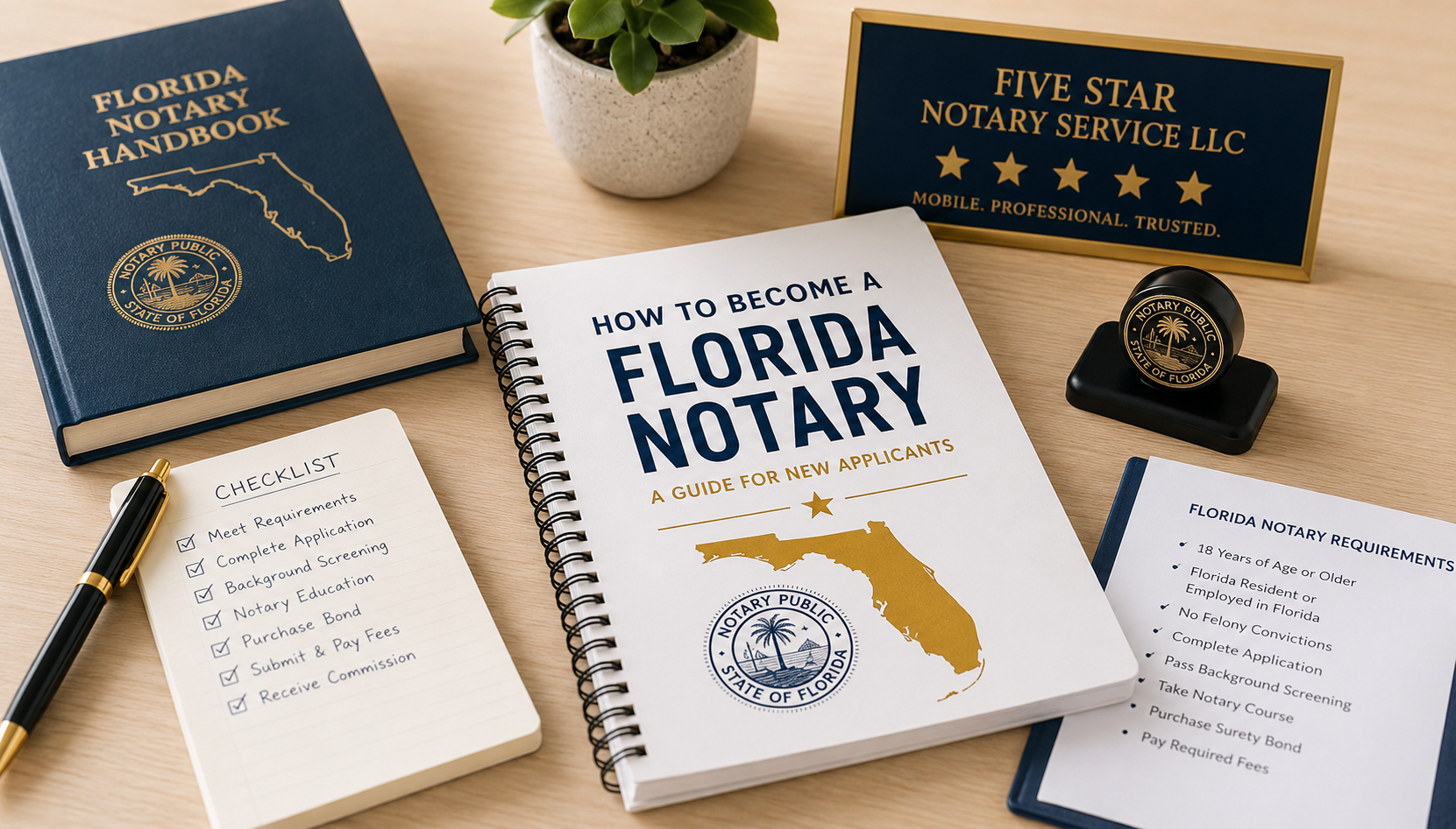 How to Become a Florida Notary: A Guide for New Applicants