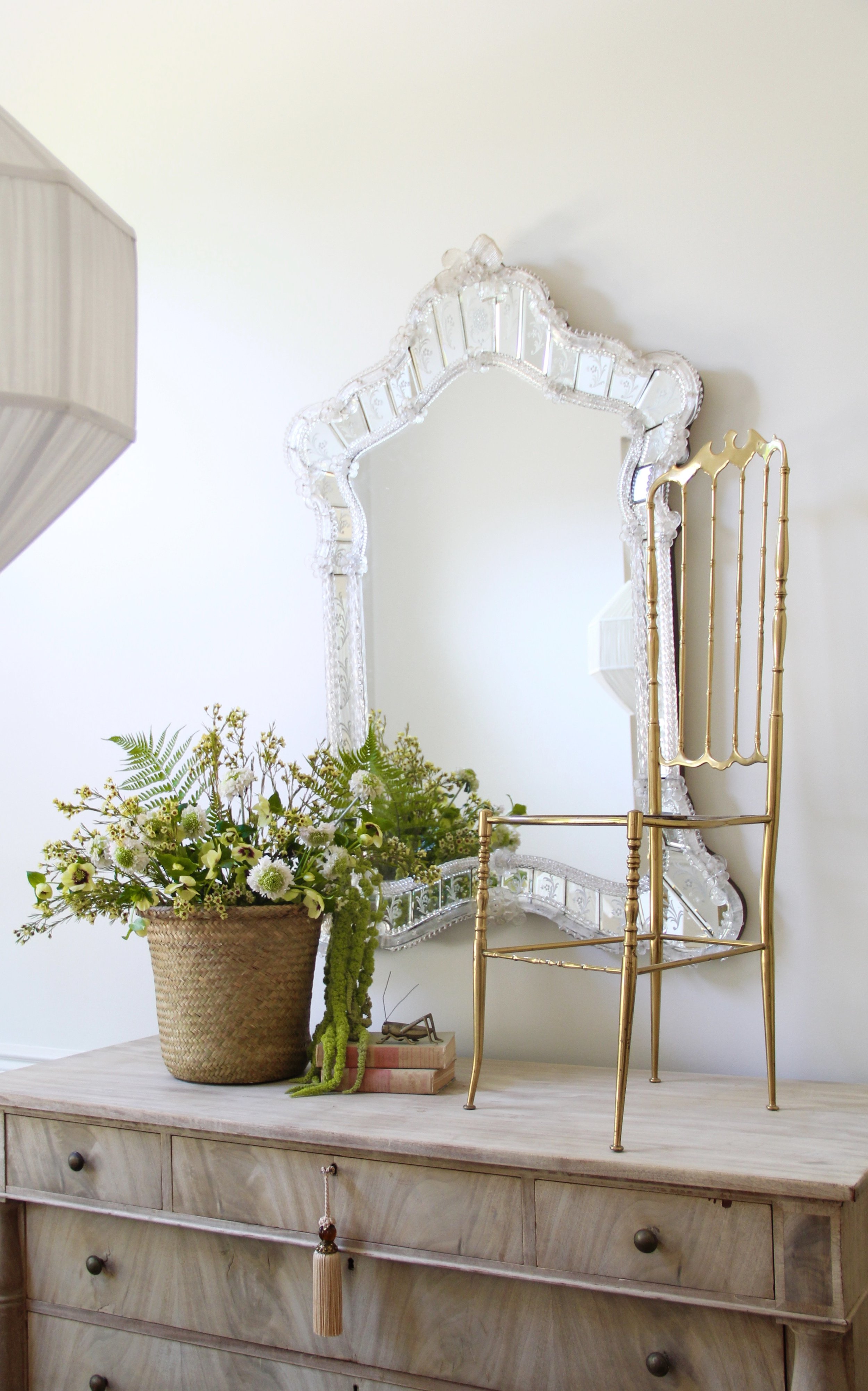 Authentic Antique Venetian Wall Mirror