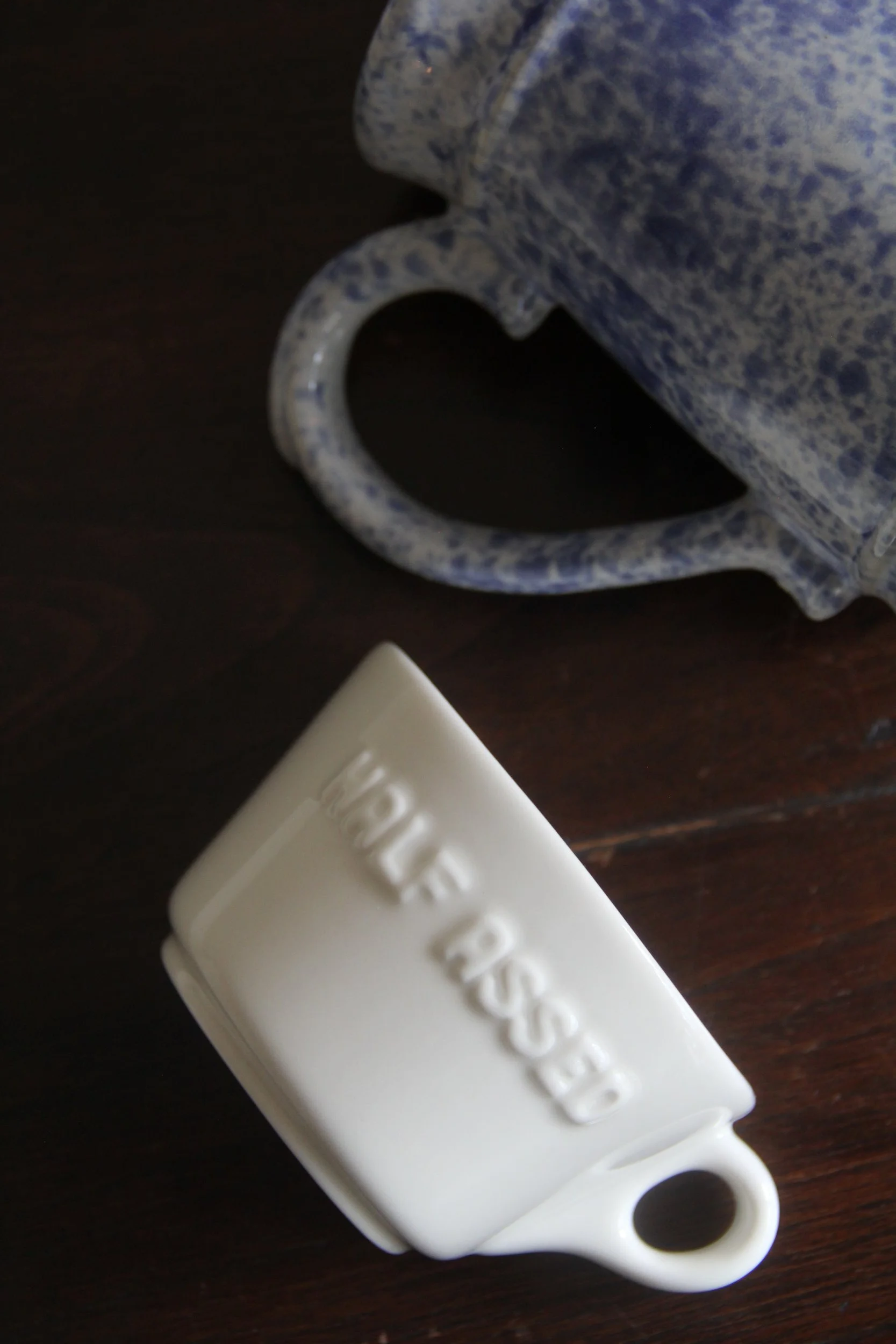 "Half Assed" Mug
