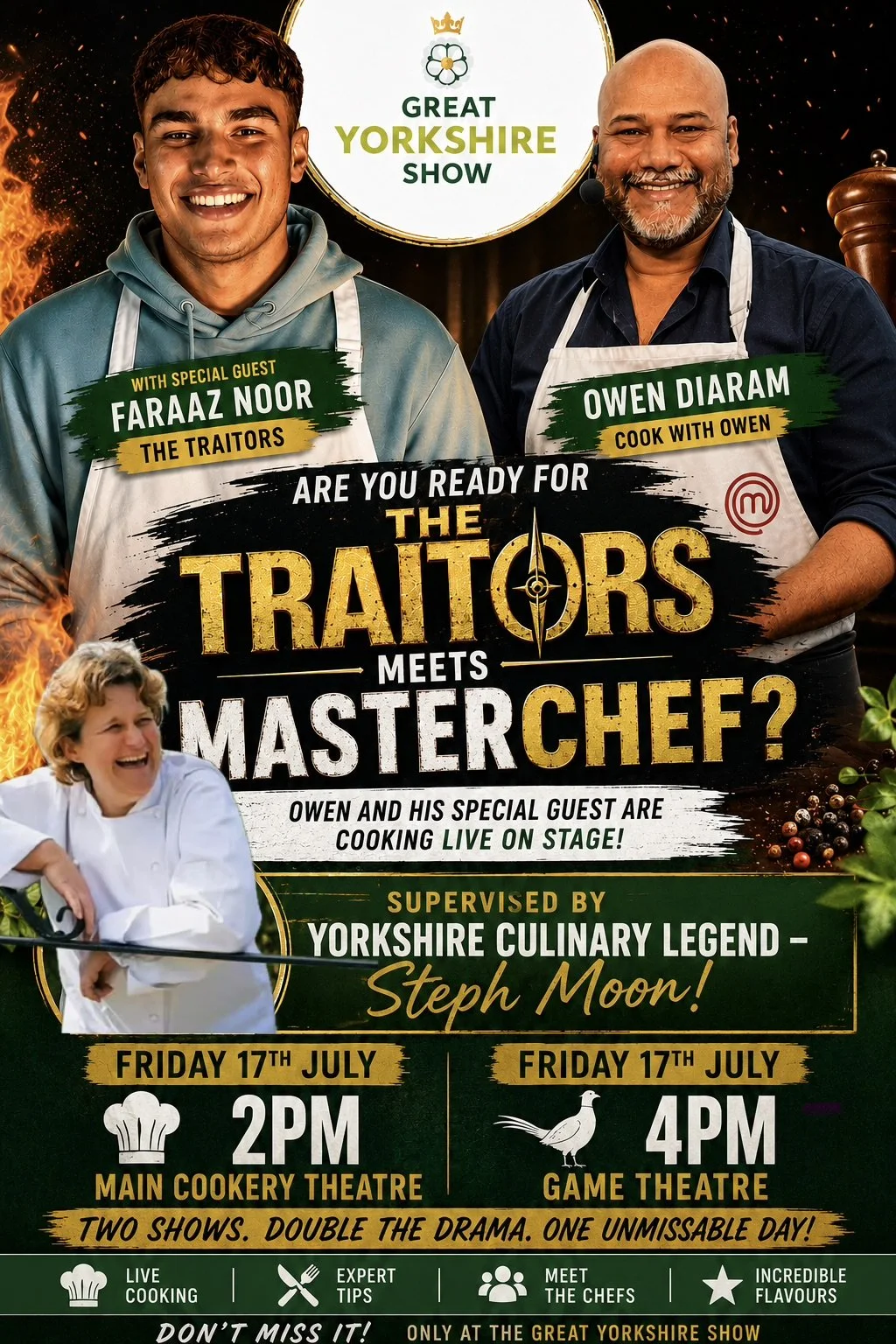 MasterChef meets The Traitors! At the Great Yorkshire Show!