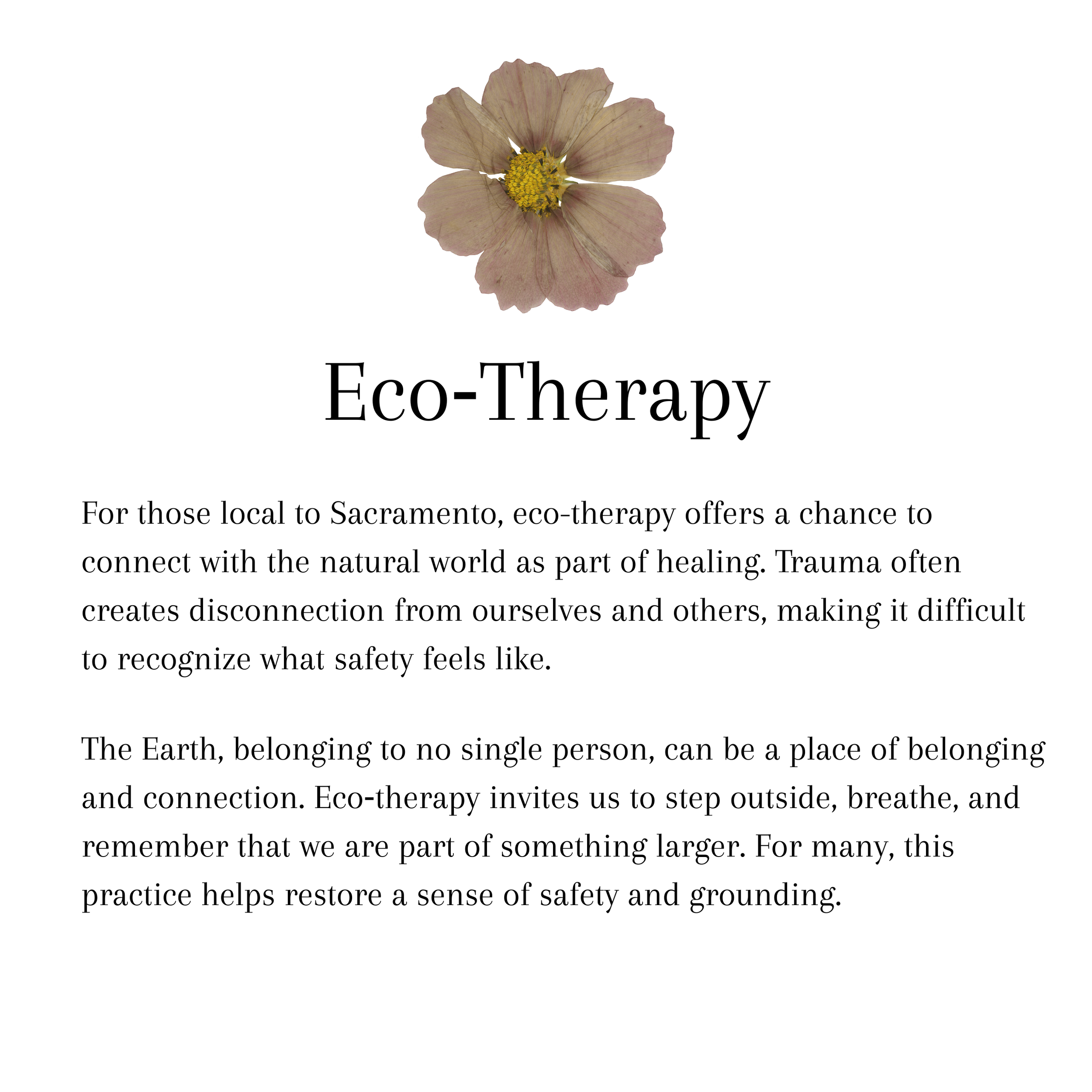 Eco‑Therapy
