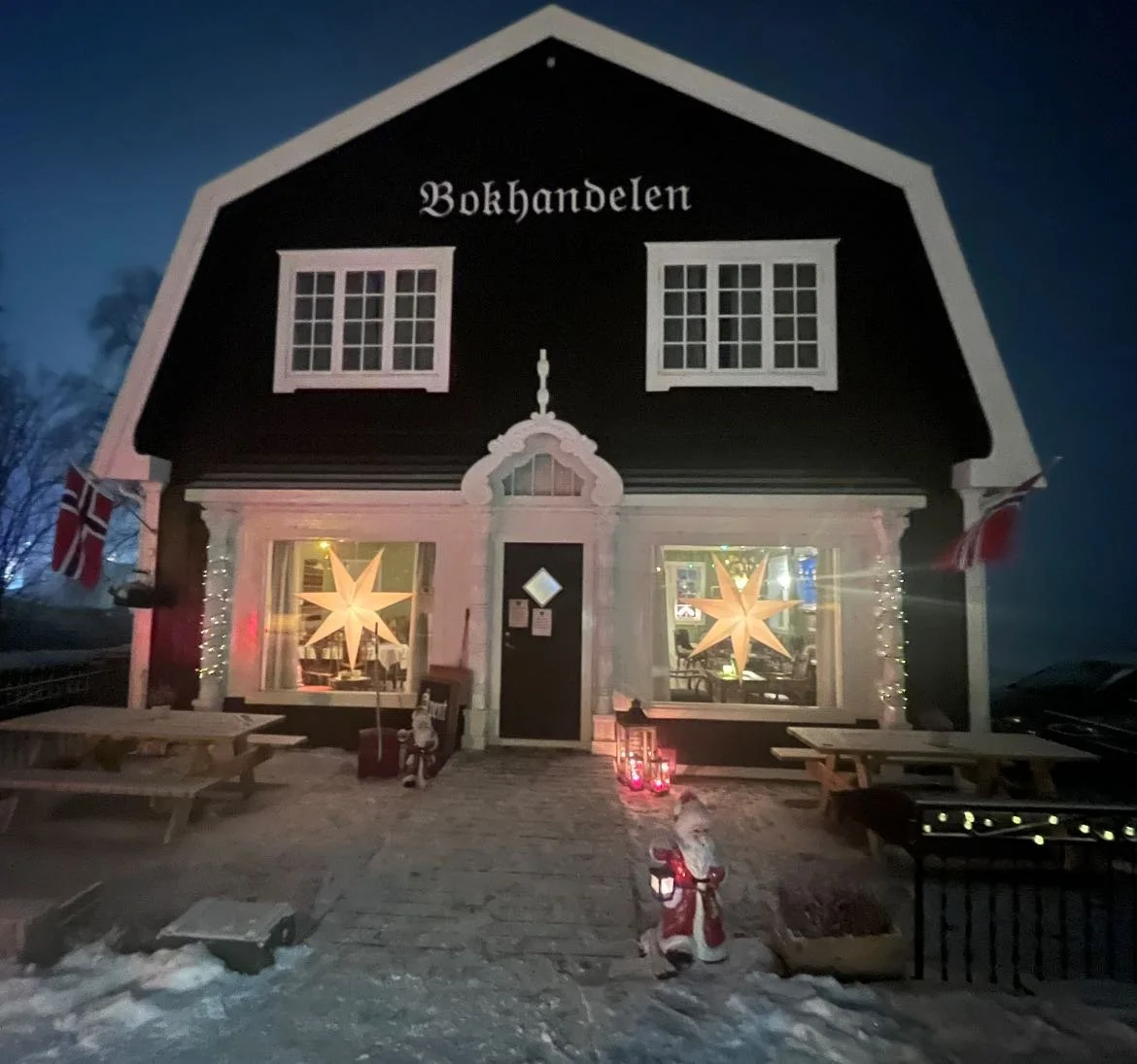 Ein heilaftan på Bokhandelen