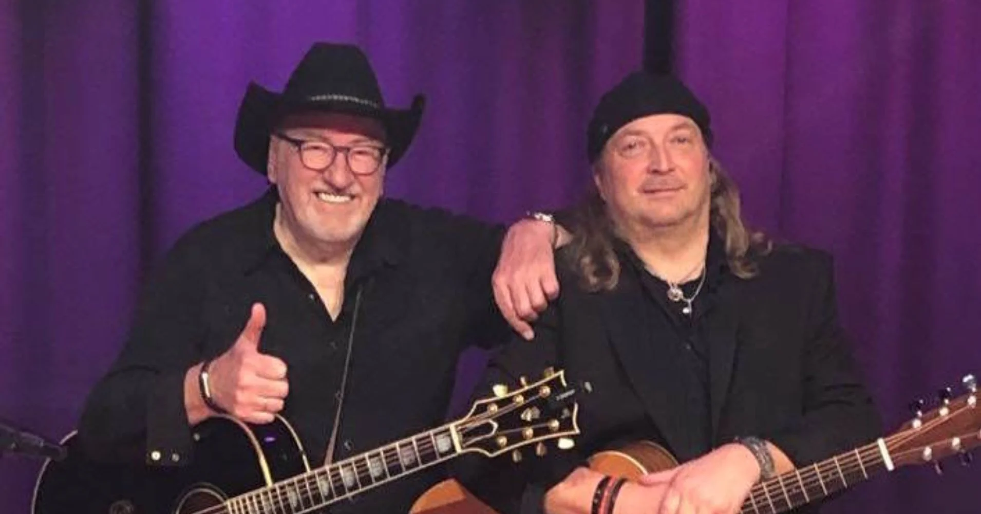 Ottar Big Hand Johansen og Anders Sinnes