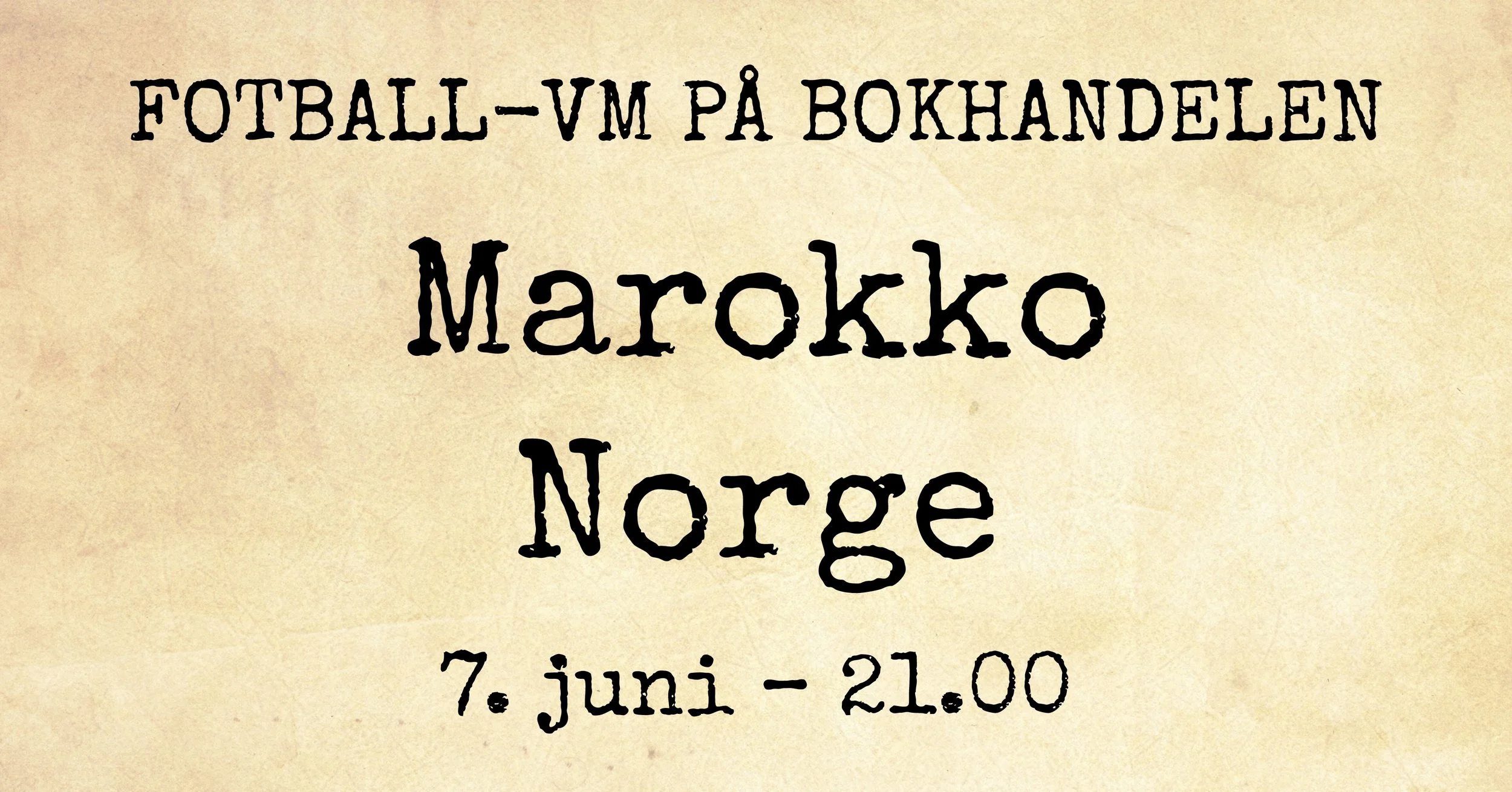 Marokko – Norge