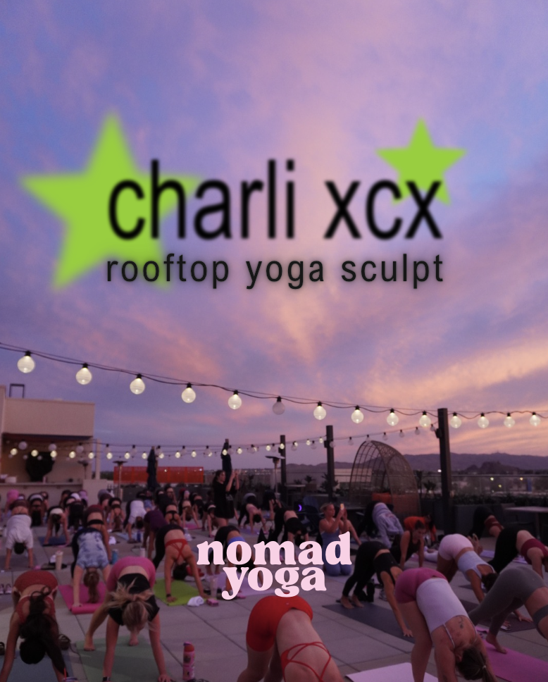 sunset rooftop sculpt: CHARLI XCX