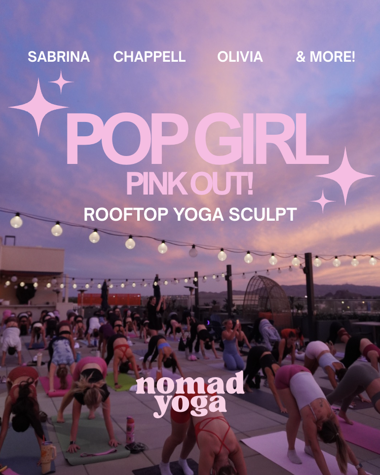 sunset rooftop sculpt: POP GIRL PINK OUT! 