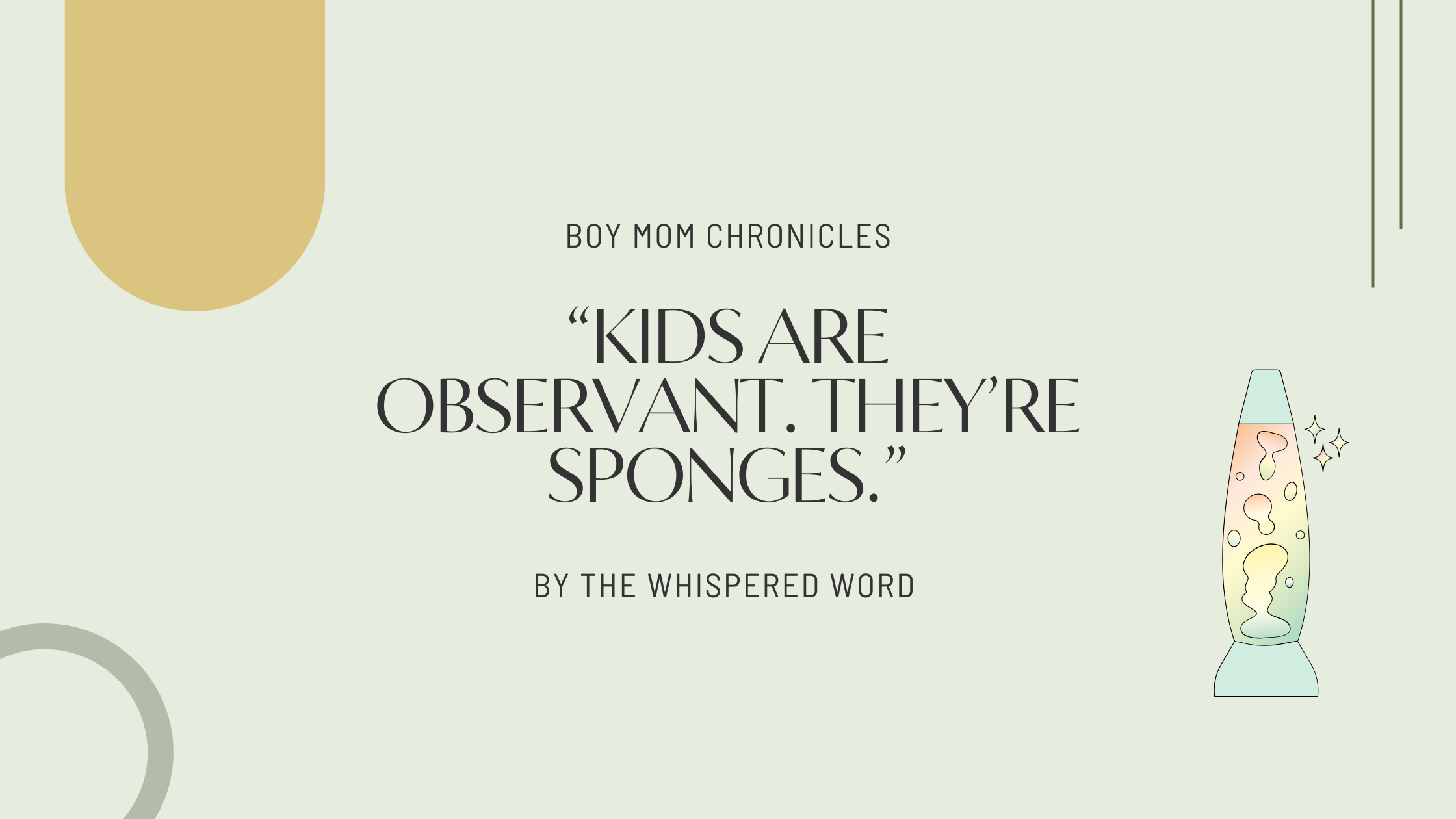 When Your Child Tries to Calm You Down