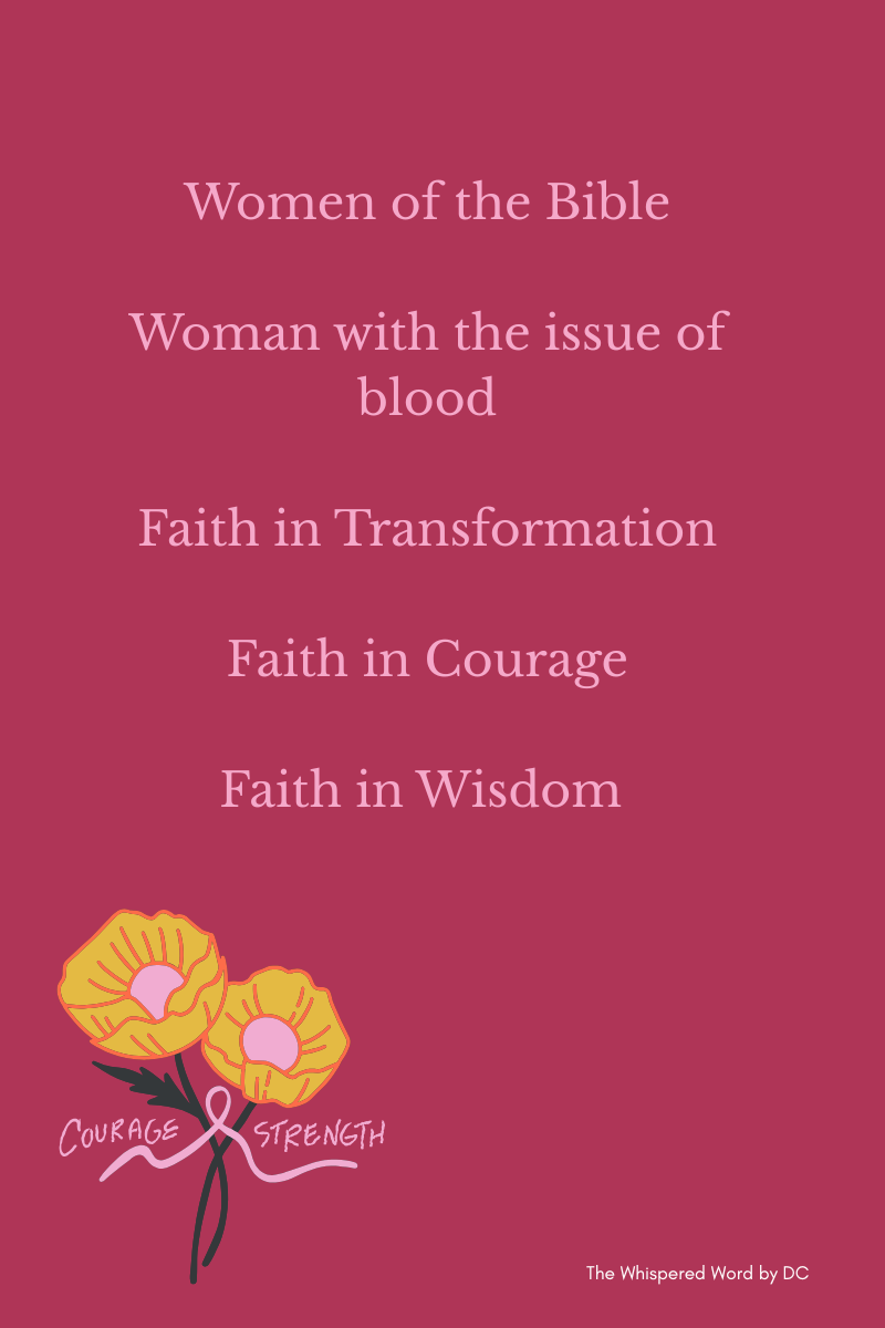 Women of the Bible: Faith That Reaches Out