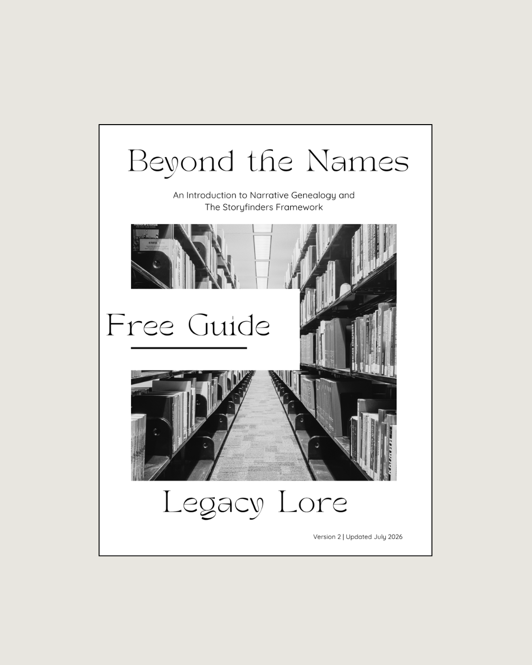 Beyond the Names: An Introduction to Narrative Genealogy and The Storyfinders Framework