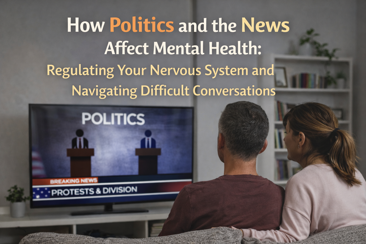 How Politics and the News Affect Mental Health: Regulating Your Nervous System and Navigating Difficult Conversations