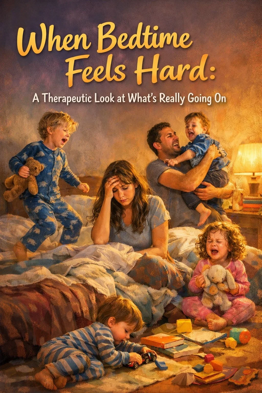 When Bedtime Feels Hard: A Therapeutic Look at What’s Really Going On