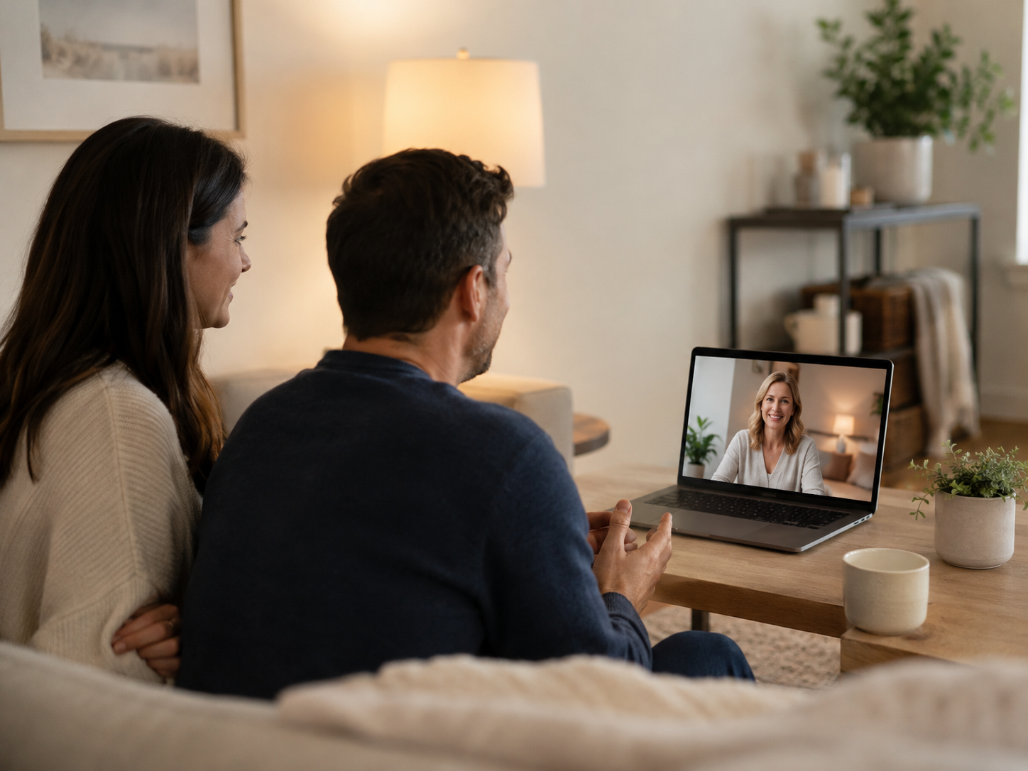 A couple Virtual Therapy