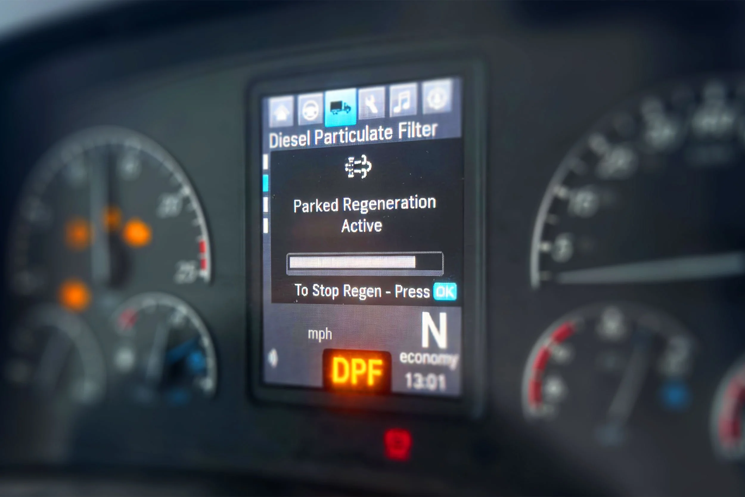 Types of DPF Regneration: A guide for truck  drivers and owners