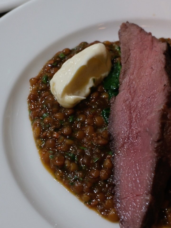 This weekend special is a new take on the popular BBQd Presa Iberico we&rsquo;ve been cooking up the last couple of weeks&hellip;

This time we&rsquo;re serving it with Spanish lentils swimming in our rich Basque cider sauce alongside Cavelo Nero and