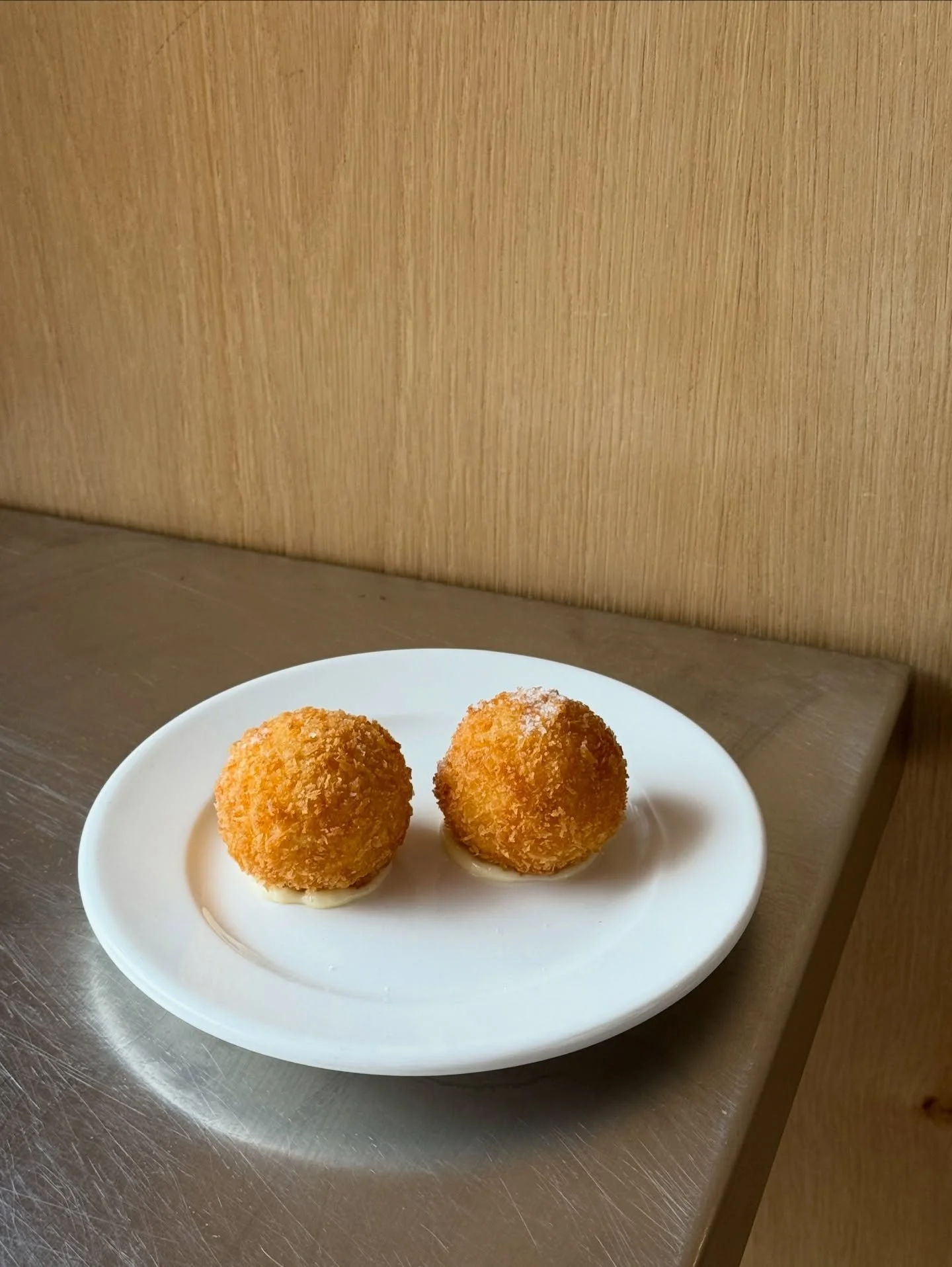 A classic done right - Croquetas de Jam&oacute;n are back! 🐷
